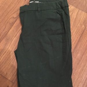 Forest Green Pixie Pants